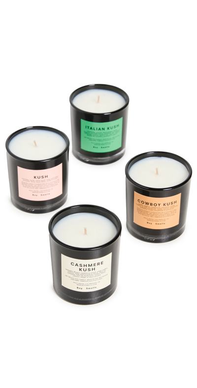 Boy Smells Best Buds Votive Quartet Set