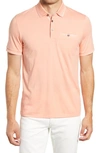 Ted Baker Tortila Slim Fit Tipped Pocket Polo In Pink