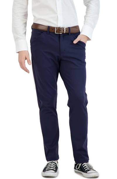 Levinas Business Casual Pants In Navy