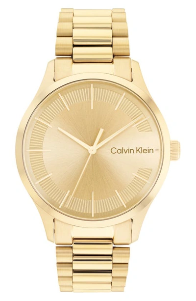 Calvin Klein Gold-tone Bracelet Watch 40mm