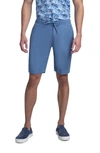 Bugatchi Men's Linen Drawstring Bermuda Shorts In Riviera