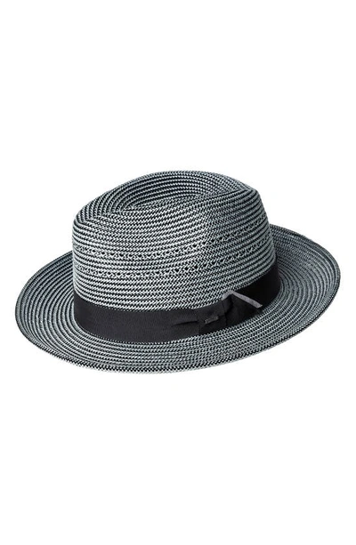 Bailey Eli Straw Hat In Black