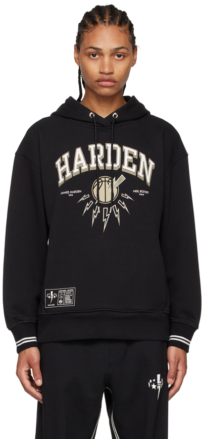 Neil Barrett Black James Harden Edition Hoodie In Blk/nat/bei