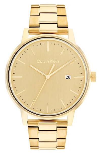Calvin Klein Gold-tone Bracelet Watch 43mm