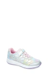 Stride Rite Lighted Glimmer Sneaker In Iridescent