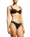 Simkhai Zola Hipster Bikini Bottoms In Black