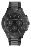 Calvin Klein Black Stainless Steel Bracelet Watch 44mm