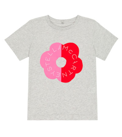 Herno Logo Cotton T-shirt In Grey