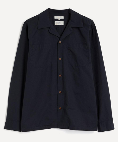 Nudie Jeans Vincent Vacay Shirt In Navy