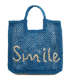 THE JACKSONS THE JACKSONS WOVEN STELLA SMILE TOTE BAG
