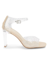 Charles By Charles David Women's Transparent Embellished Sandals In Clear