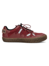 Hybrid Green Label Men's Orion Low Top Sneakers In Red