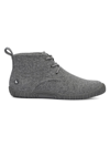 Hybrid Green Label Men's Genesis High Top Sneakers In Grey