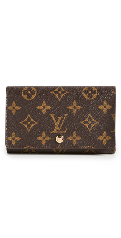 Pre-owned Louis Vuitton Monogram Wallet In Brown
