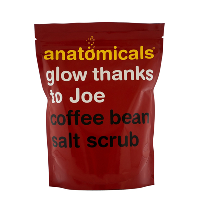 Anatomicals Glow Thanks To Joe Coffee Salt Scrub