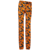 Rabanne Printed Stretch-jersey Trousers In Orange
