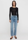 Totême Classic Cut Denim Worn Blue In Worn Blue