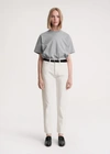 Totême Twisted Seam Denim Off-white In Off-white