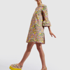 La Doublej 24/7 Floral-print Mini Dress In Tripping