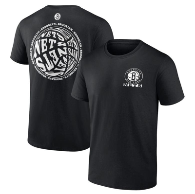 Fanatics Branded Black Brooklyn Nets Basketball Street Collective T-shirt