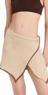 Jacquemus La Jupe Bagnu Skirt In Beige