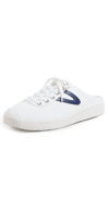 Tretorn Easy Nylite Sneakers In White/navy
