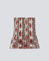 Iro Tomie Cotton Blend Mini Skirt In Multico Orange