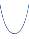 David Yurman 2.7mm Box Chain Necklace In Blue