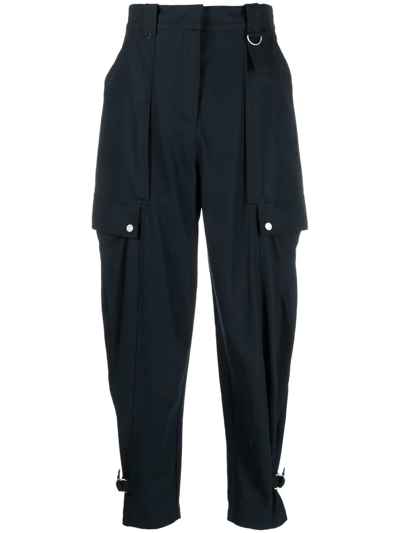 3.1 Phillip Lim / フィリップ リム Tapered-leg Trousers In Blue