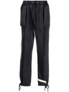 VAL KRISTOPHER RAW CUT TRACK PANTS
