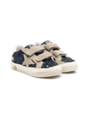 Golden Goose Superstar Touch-strap Sneakers In 蓝色