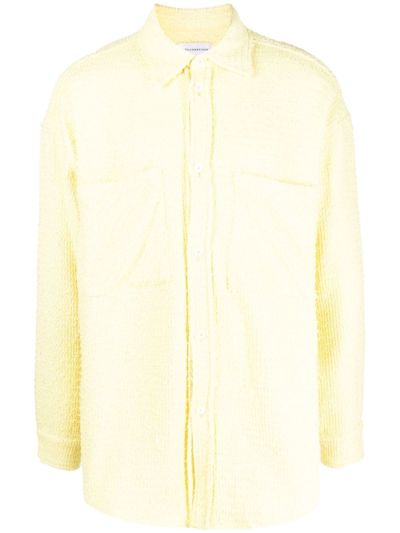 Faith Connexion Long Sleeve Shirt In Yellow