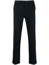 VINCE DYLAN LOW-RISE STRAIGHT-LEG TROUSERS