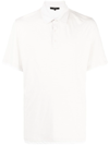 Vince Regular Fit Garment Dyed Cotton Polo Shirt In Neutrals