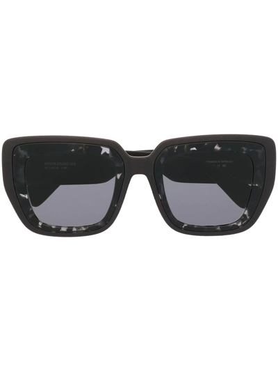 Mykita Tinted Oversize-frame Sunglasses In Grey