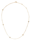 TORY BURCH LOGO CHAIN-LINK NECKLACE