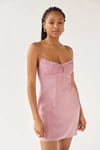 pencil dress with lace top La Scala 25488 Short Pencil Dress Short Sleeve Lace Top Form Fit Off White / L main image 1