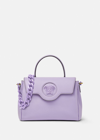 Versace La Medusa Medium Handbag In Lilac