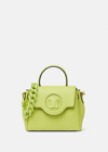 Versace La Medusa Small Handbag In Lime