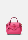 Versace La Medusa Small Handbag In Fuchsia