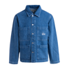 Stussy Stüssy Logo Embroidered Denim Jacket In Blue