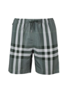 BURBERRY SWIMSUIT WITH TARTAN MOTIF