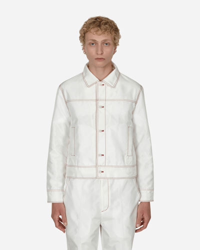 Kanghyuk Readymade Airbag 2 Pocket Jacket In White