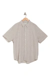 Coastaoro Key Largo Short Sleeve Regular Fit Shirt In Desert Taupe