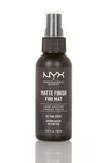 Nyx Matte Finish Fini Mat Makeup Setting Spray