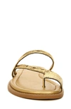 Franco Sarto Jeniro Strappy Sandal In Gold