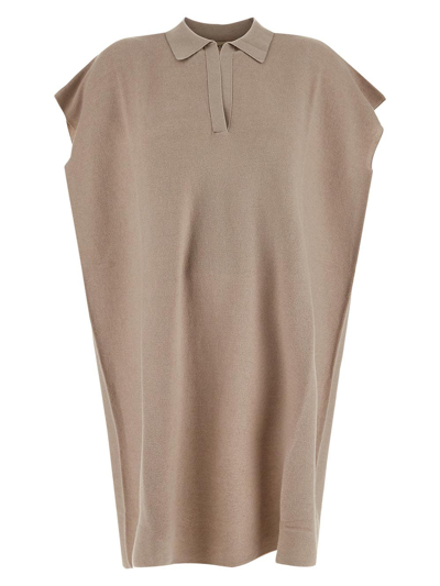 Gentryportofino Dress In Beige