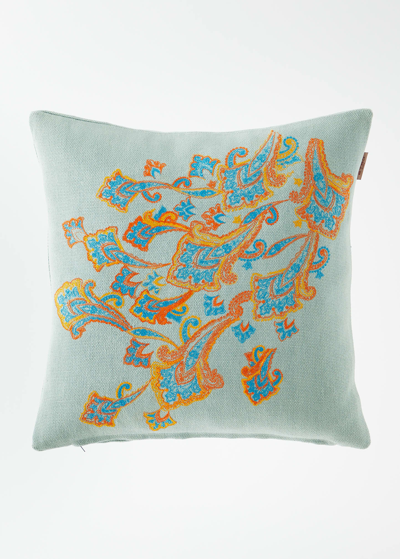 Etro Estremoz Embroidered Decorative Pillow