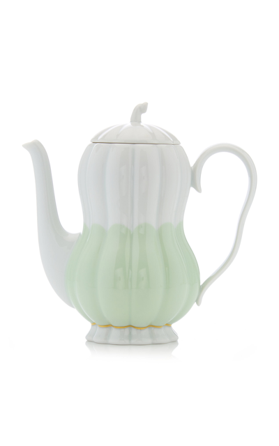 Giambattista Valli Home Porcelain Coffee Pot In Green