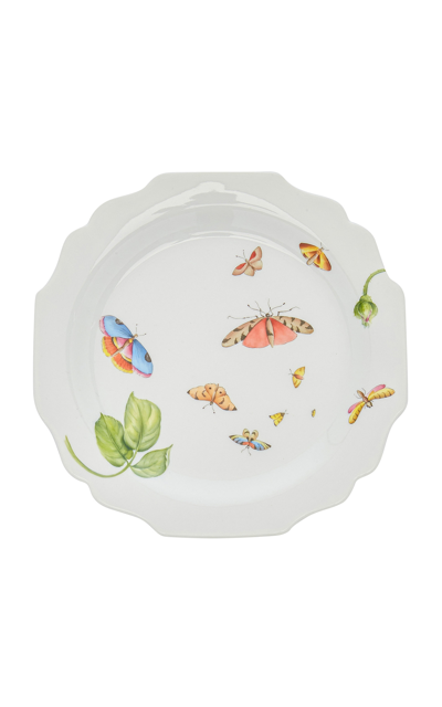 Giambattista Valli Home Painted Porcelain Dessert Plate In Multi